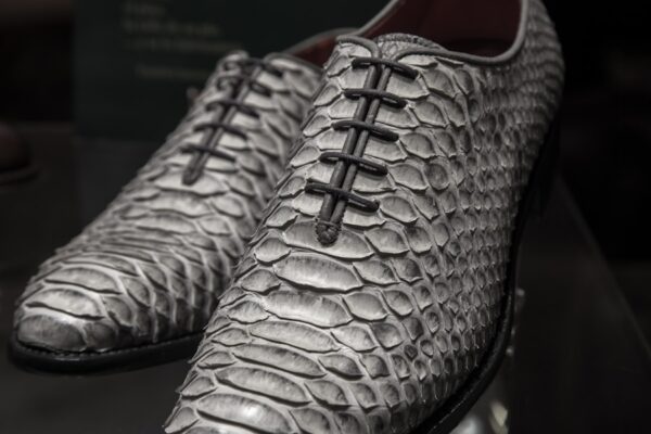 Photo "sports shoes with a suit"